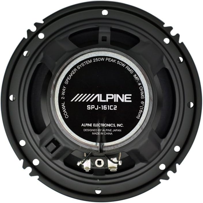 Alpine Type-J 6 Inch Coaxial 2-Way Speaker [SPJ-161C2] - Image 3